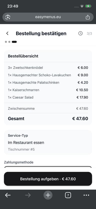 Bestätigen