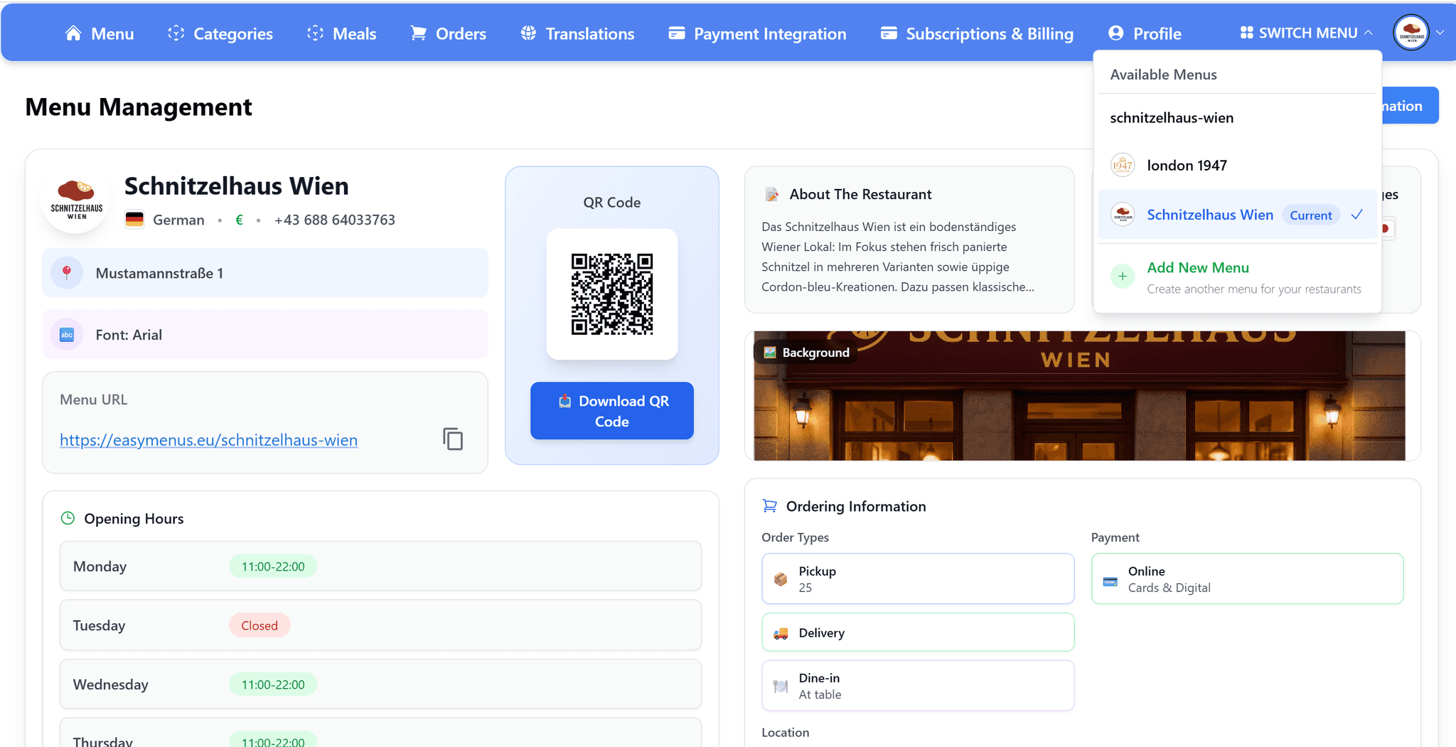 How to Create a Restaurant Menu from Scratch ?