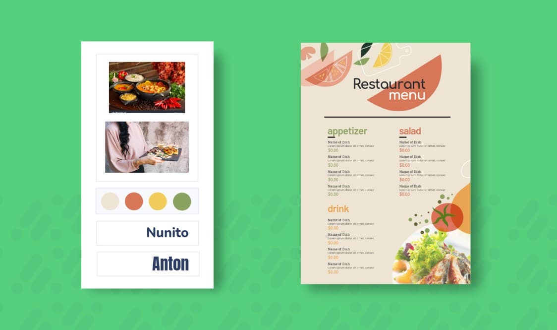 How to manage my restaurant menu online