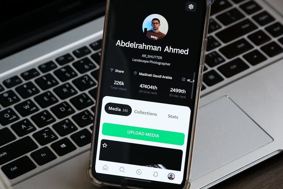 Uploading a curated sequence of restaurant photos to a business profile on a phone.