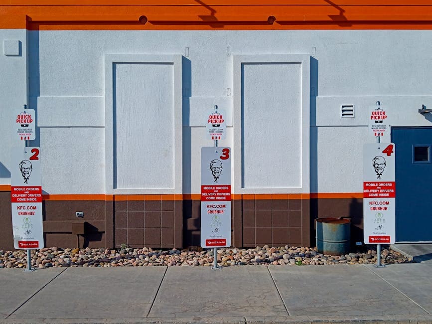 Staff preparing pickup orders to reflect service options like takeout and delivery.